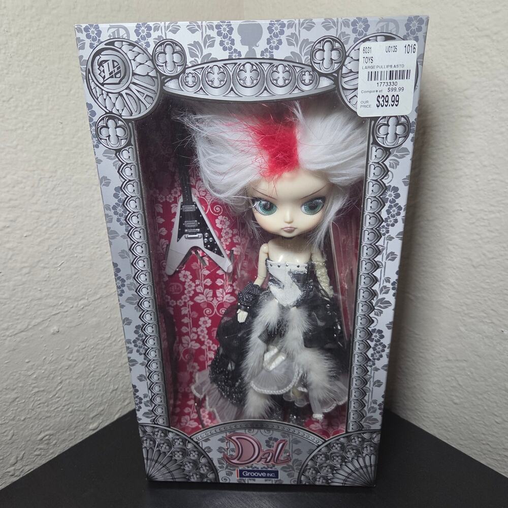 Groove Inc. Pullip Dal Edge Doll IOB Adult Owned Rocker J-Rock D-105